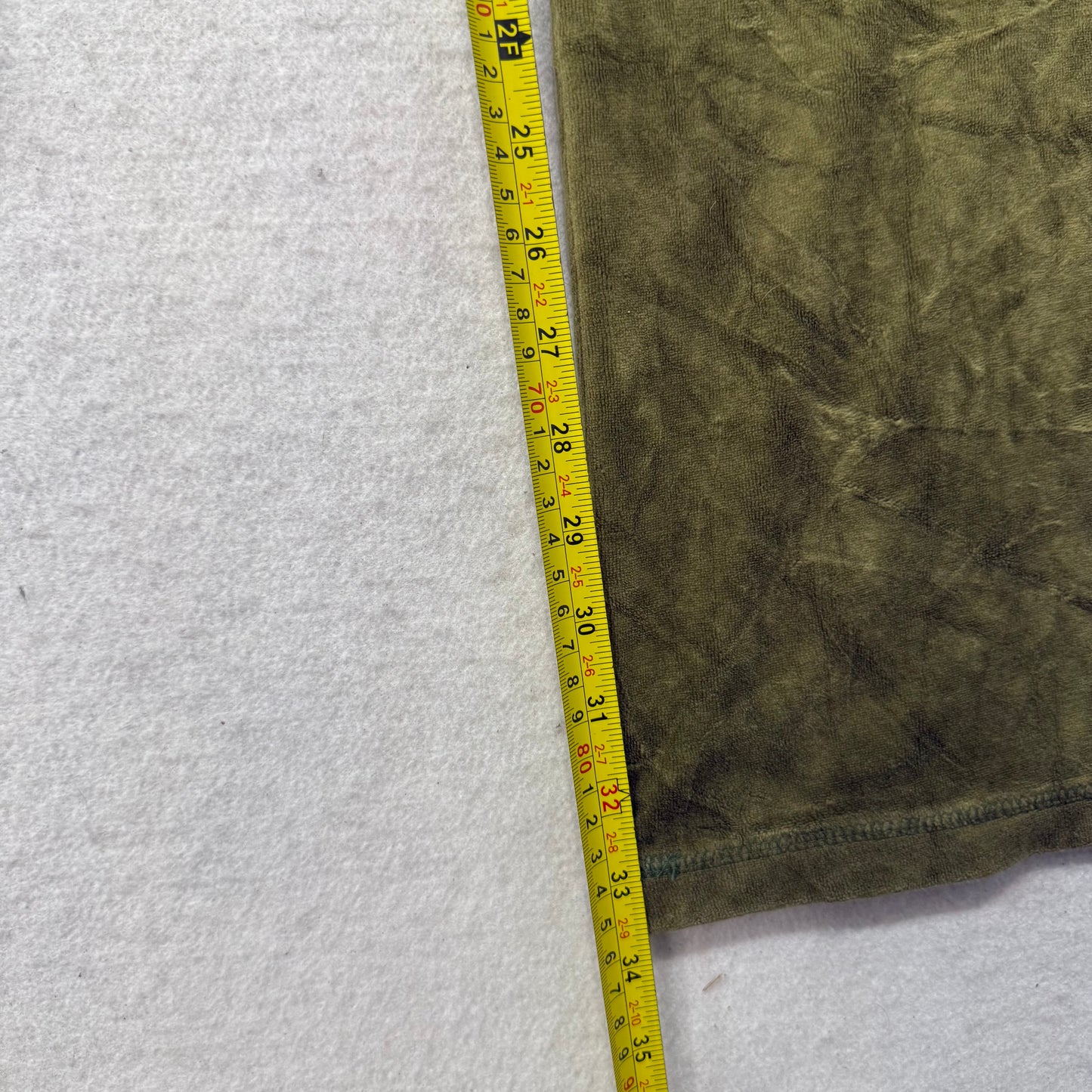 Juicy Couture Women's Olive Green Velour Flared Track Pant Loungewear Size XL