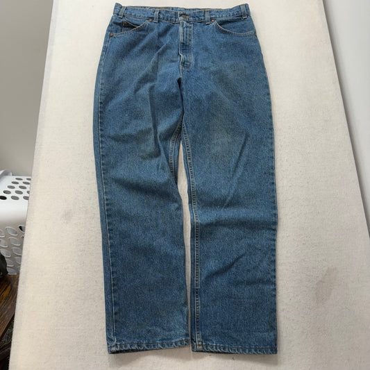 Levi's Strauss & Co 540 Mens Blue 100% Cotton Denim Jeans Relaxed Fit Size 38x30