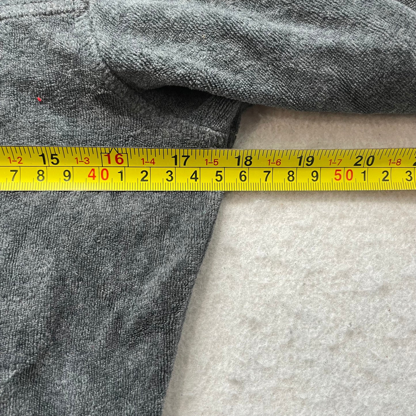 Vintage Juicy Couture Womens Charcoal Gray Velour Track Jacket Loungewear Size S