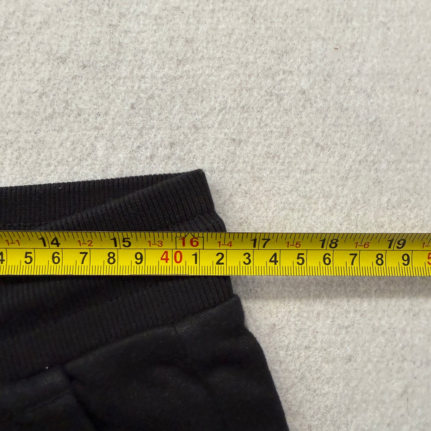 Calvin Klein Mens Black Fleece Sweatshorts Pockets Drawstring Logo Casual Size M