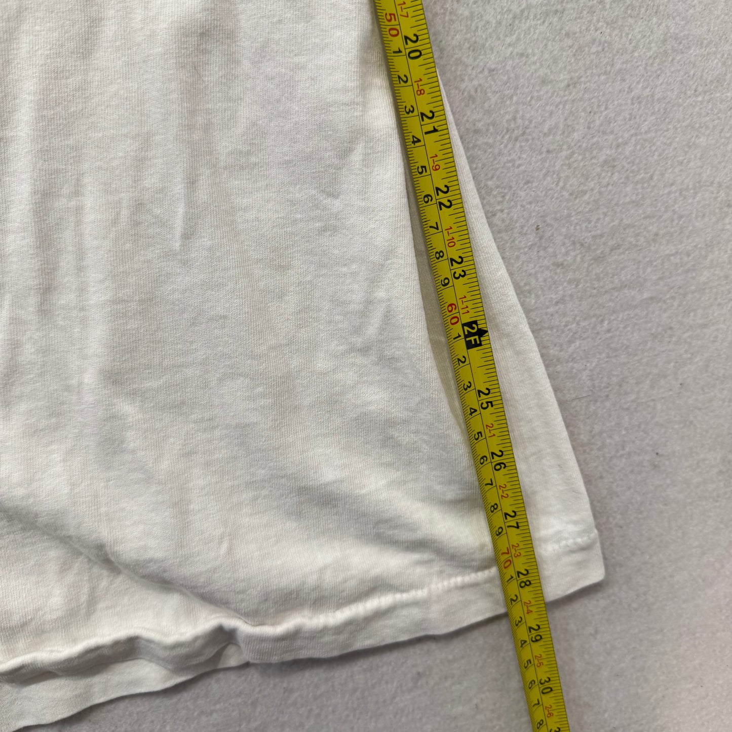 Fruit of the Loom Mens White Cotton Windows Lotus Microsoft Tech T-Shirt Size XL