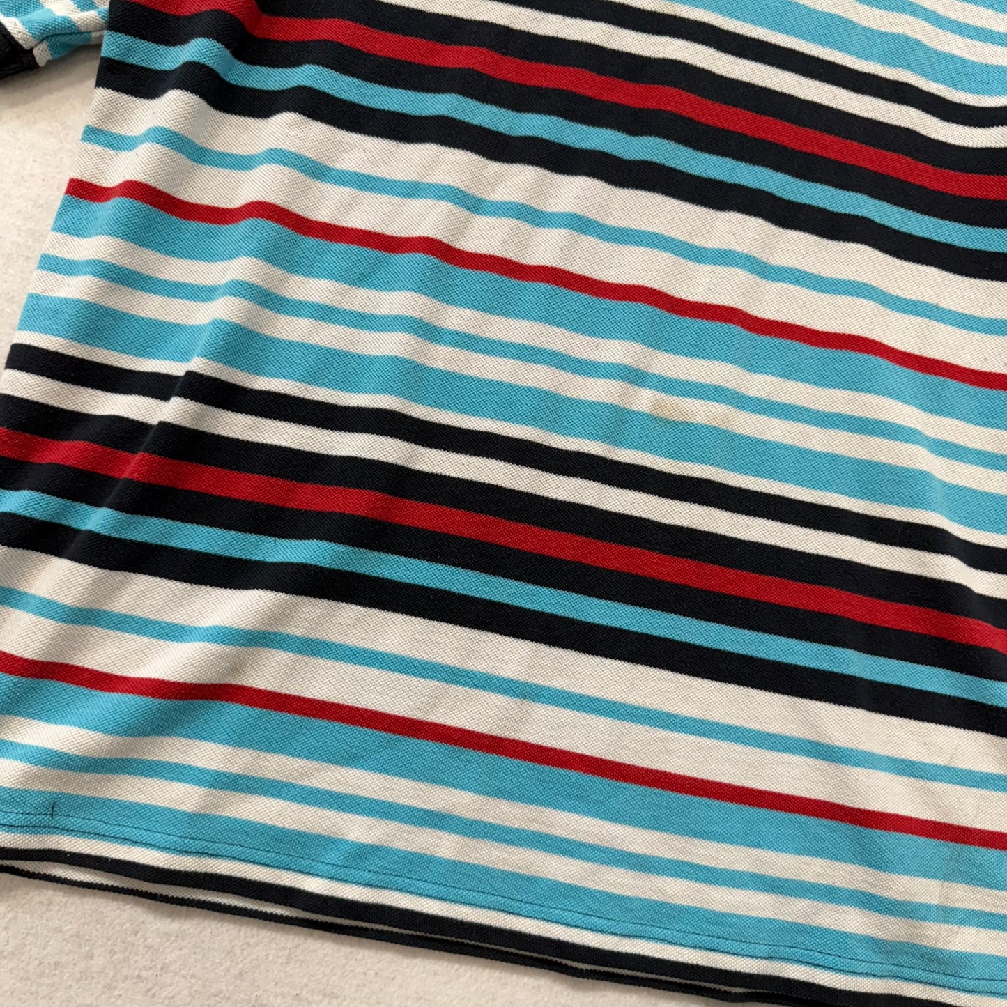 Coogi Australia Men's Multicolor Striped Cotton Short Sleeve Polo Shirt Size 2XL