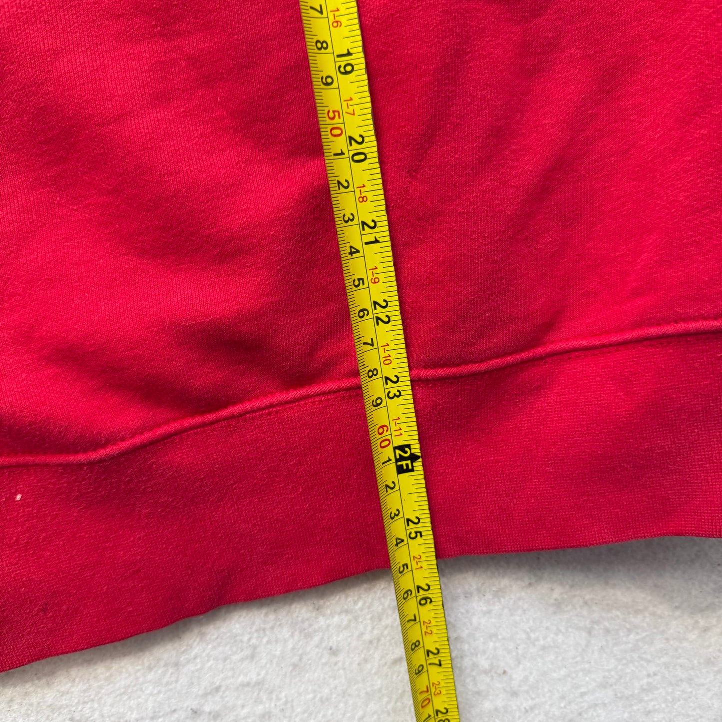 JanSport Men's Crimson Cotton Blend Collegiate Sweatshirt Crewneck Logo Size S