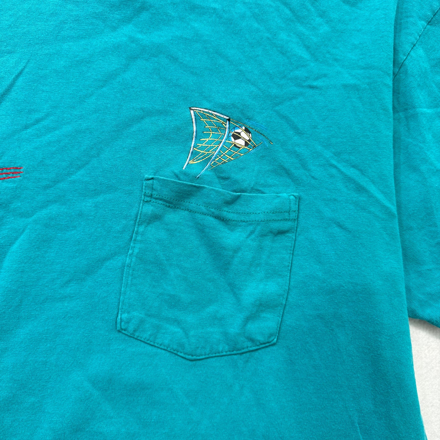 Disney Inc. Turquoise Green Cotton T-Shirt Short Sleeves Tigger Graphic Size XL