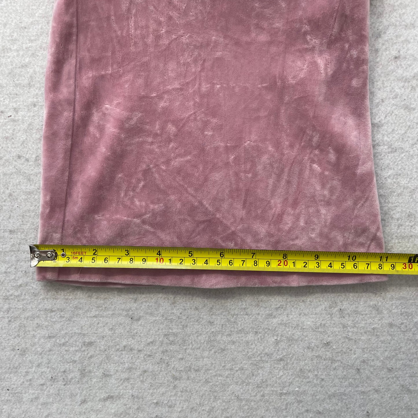 Juicy Couture Women's Rose Pink Velour Flared Leg Track Pant Classic Fit Size XL
