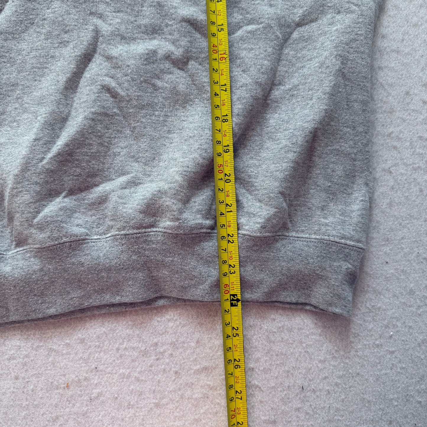 Champion Eco Authentic Knox College Unisex Gray Fleece Sweatshirt Crewneck - S