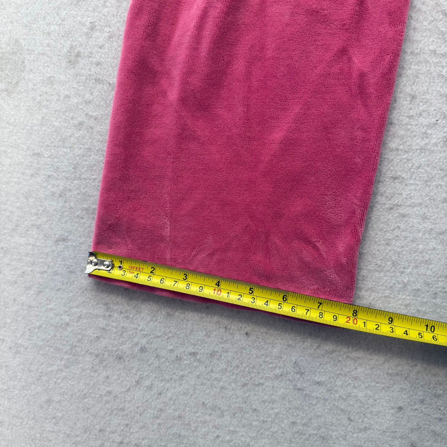 2003 Juicy Couture “Couture Struck” Pink Tracksuit Set Hoodie & Pant Y2k Size 10