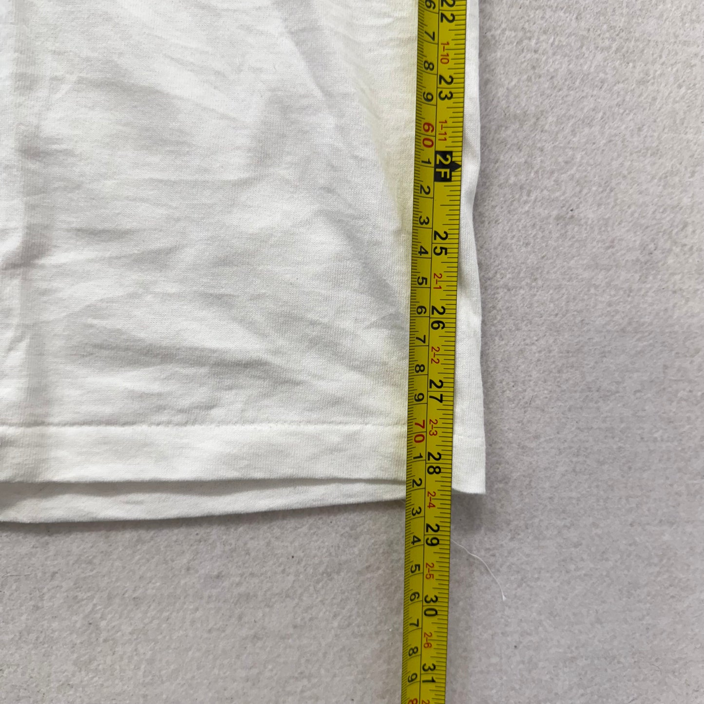Hard Rock Cafe White 100% Cotton T-Shirt Short Sleeves Crewneck Logo Size XL