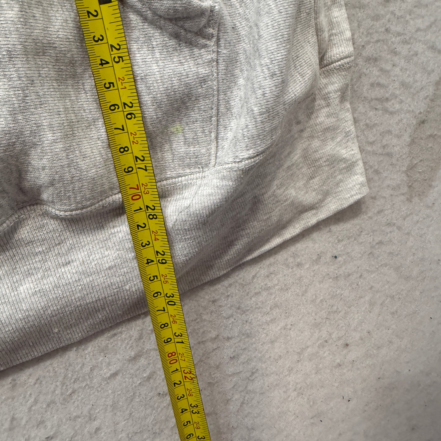 Vintage Crable Sportswear Ohio State Men's Heather Gray Hoodie Pockets Size 2XL