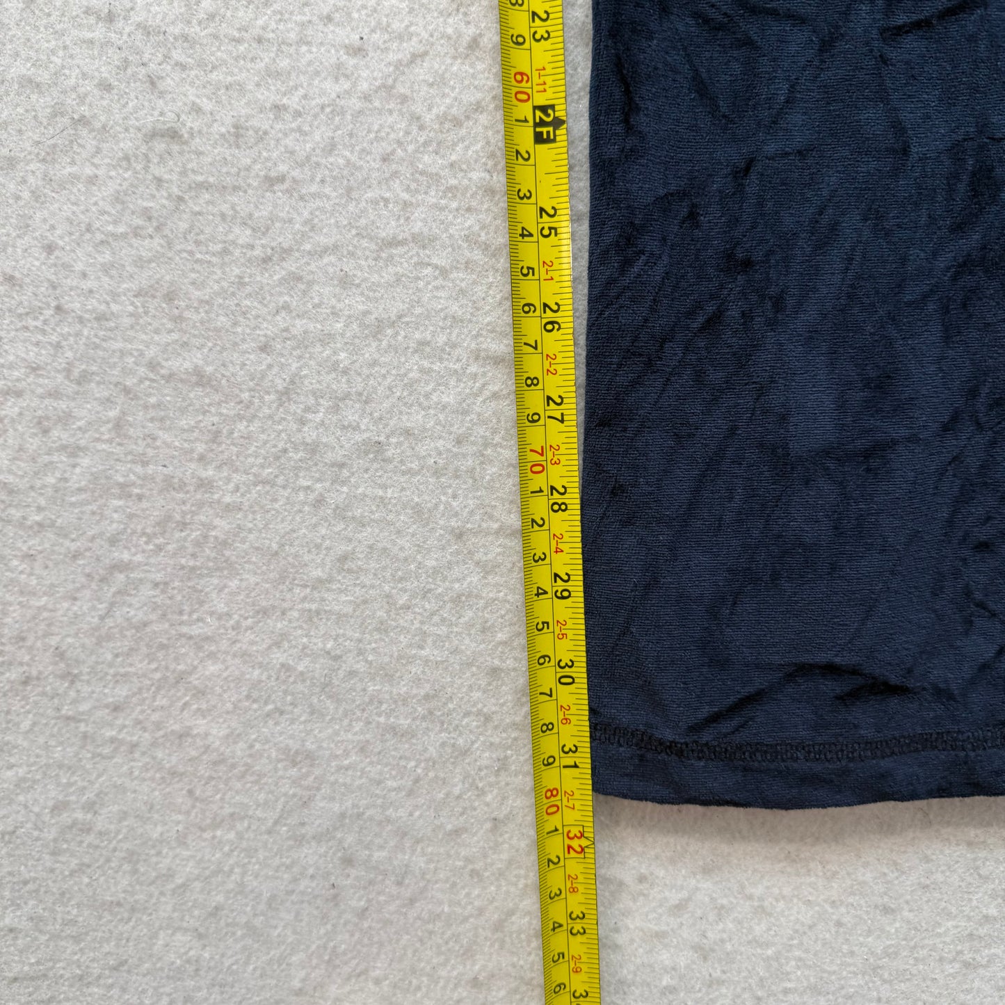 Juicy Couture Women's Navy Velour Flared Track Pant Loungewear Drawstring Size L