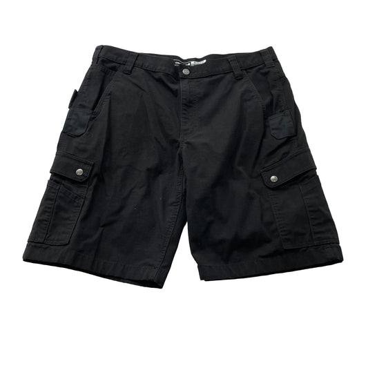 Carhartt Relaxed Fit Men's Black Cargo Shorts Utility Pockets Workwear Size 38