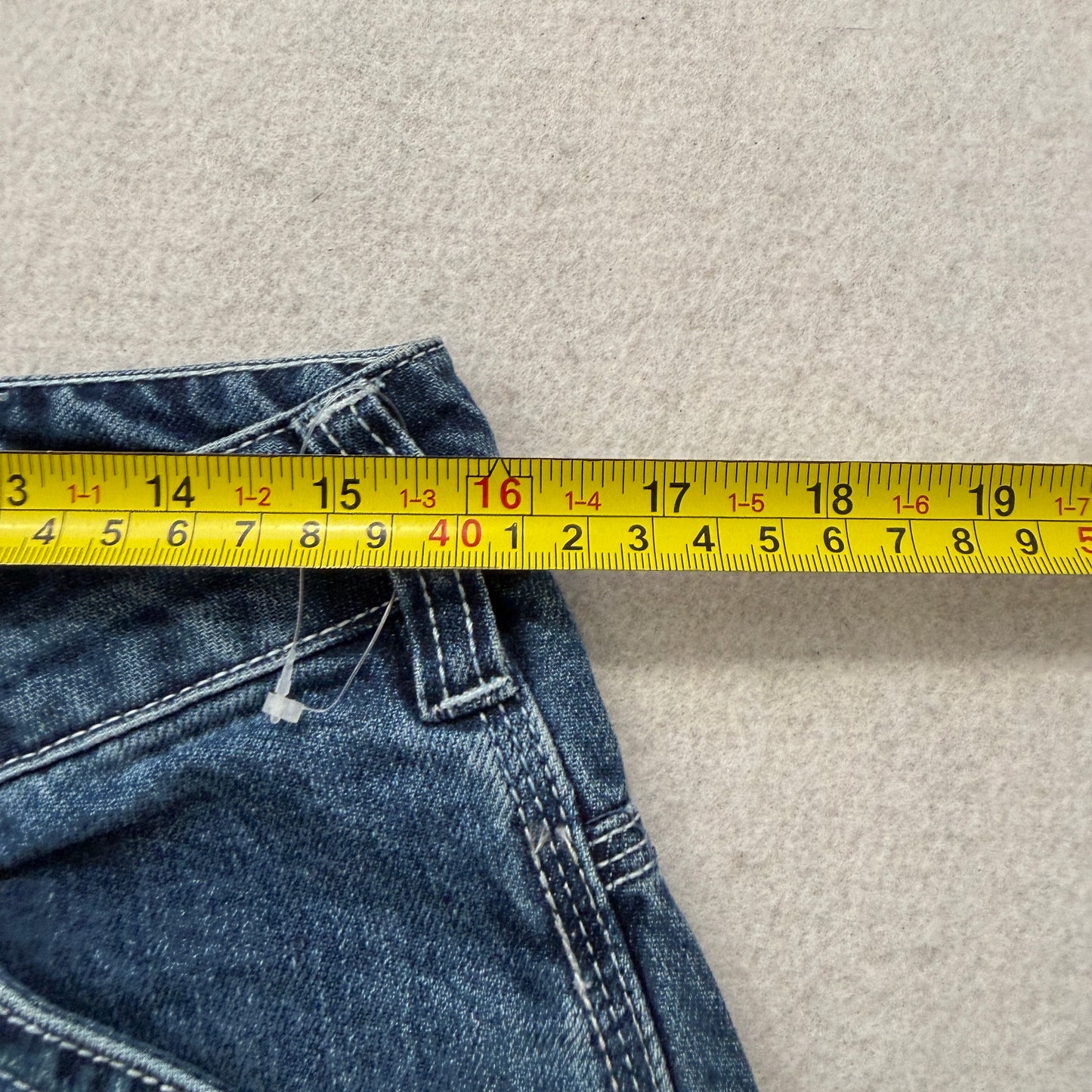 Dickies Men's Blue Relaxed Fit Carpenter Denim Jeans Pockets Classic Size W32