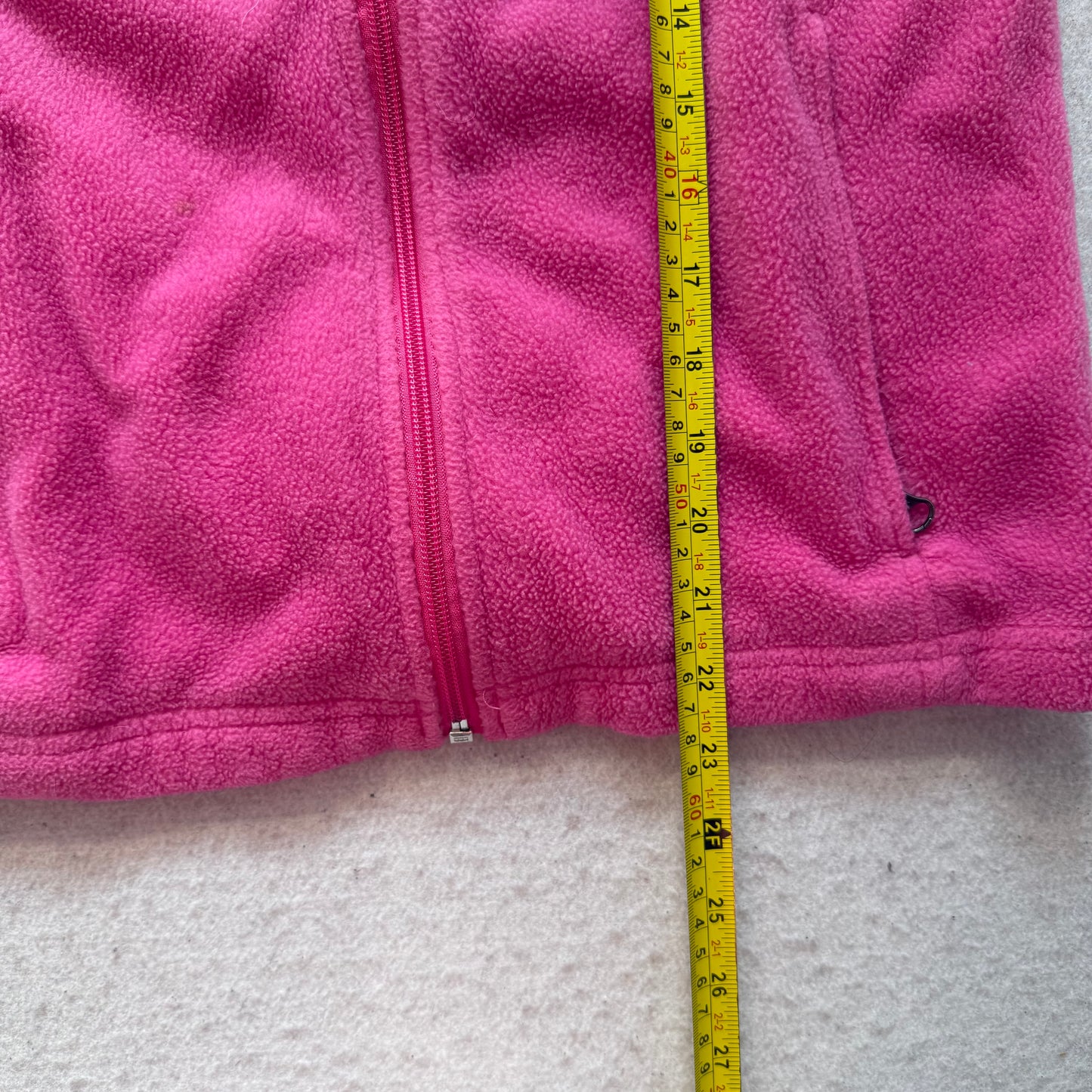 Columbia Women's Hot Pink Benton Springs Fleece Full Zip Jacket Outdoor Size L