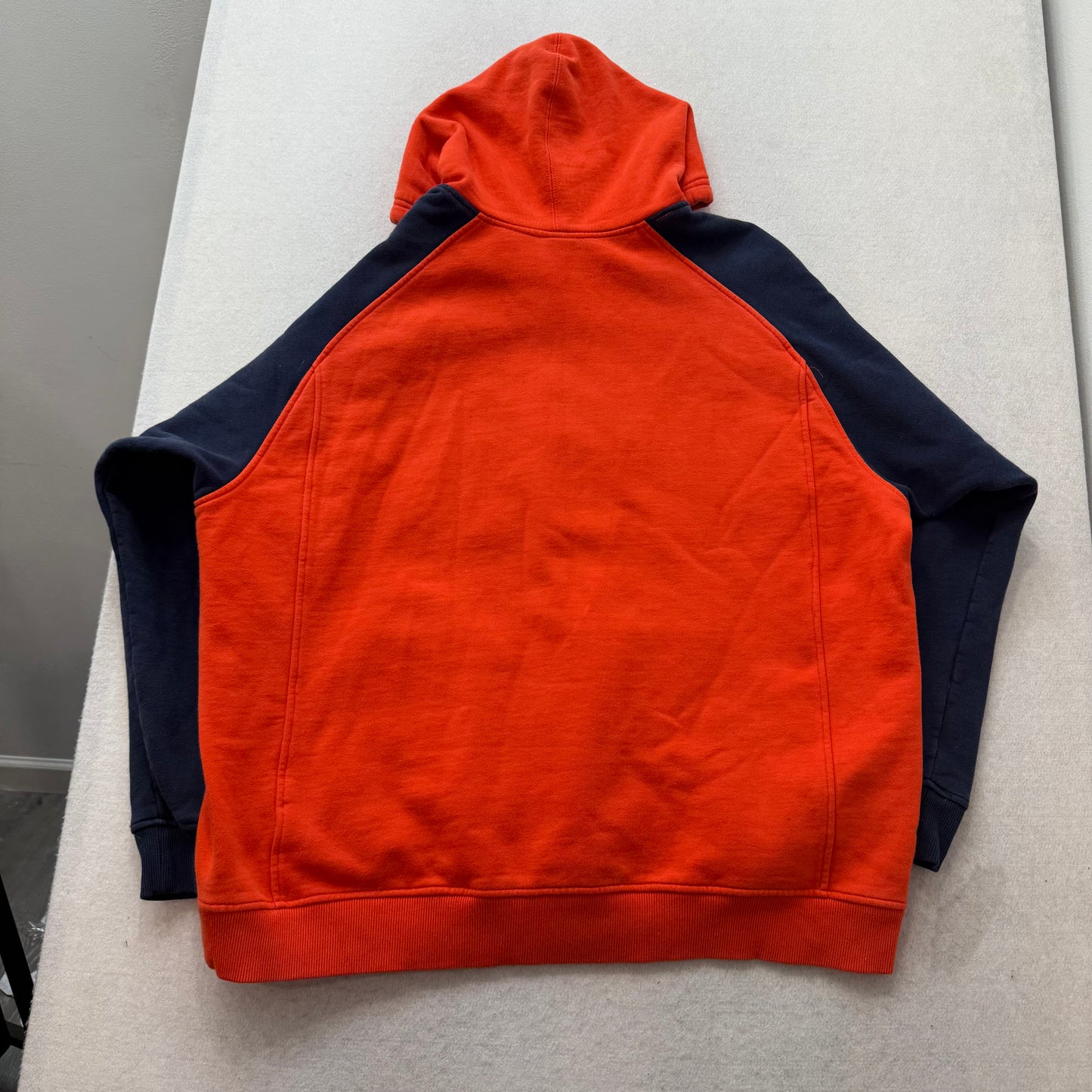 Nike Men's Syracuse Orange Cotton Collegiate Pullover Hoodie Graphic Y2K Size XL