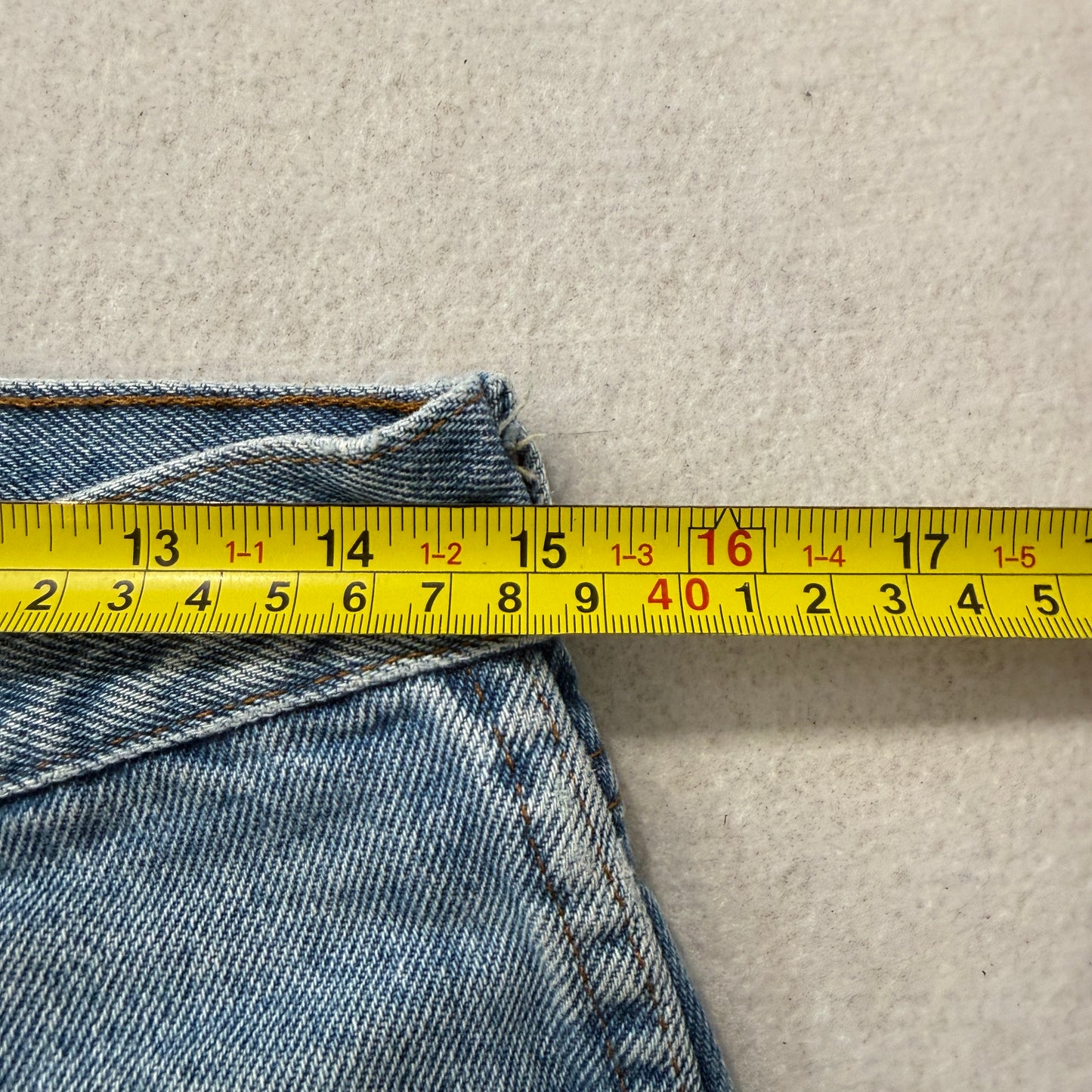 Rustler Men's Blue Denim Jeans Straight Fit Pockets Zip-Fly Classic Size W30