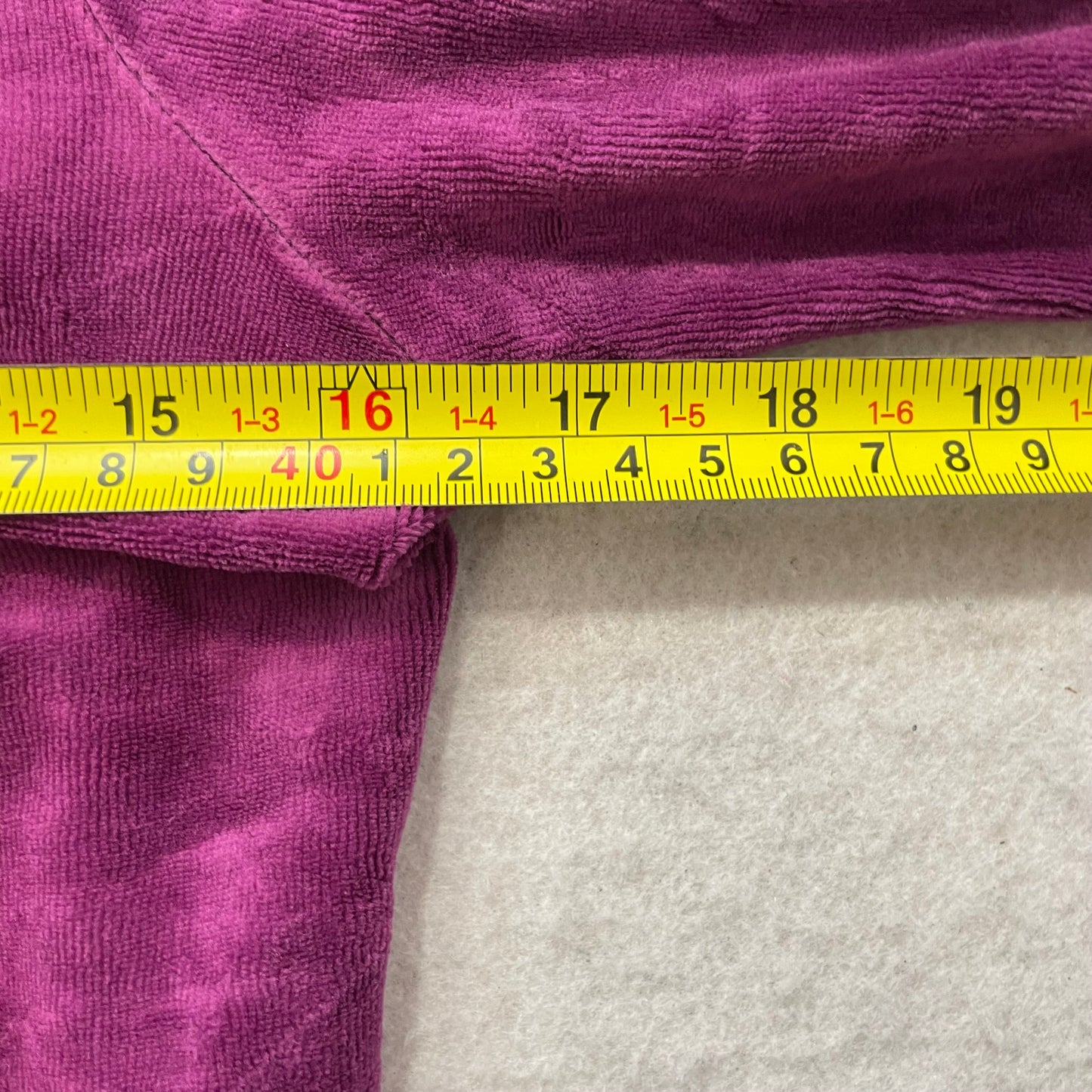 Juicy Couture Women Purple Velour Zip-Up Hoodie Pocket Drawstring Classic Size M