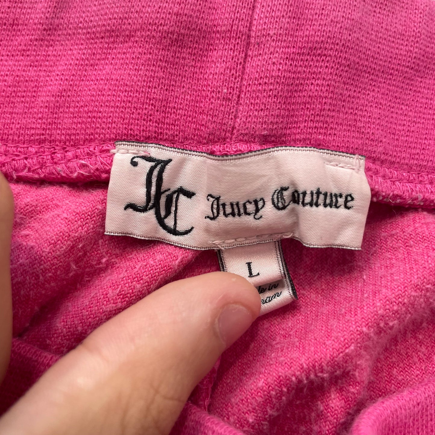 Vintage Juicy Couture Scottie Dogs Women's Hot Pink Velour Tracksuit Set Size L