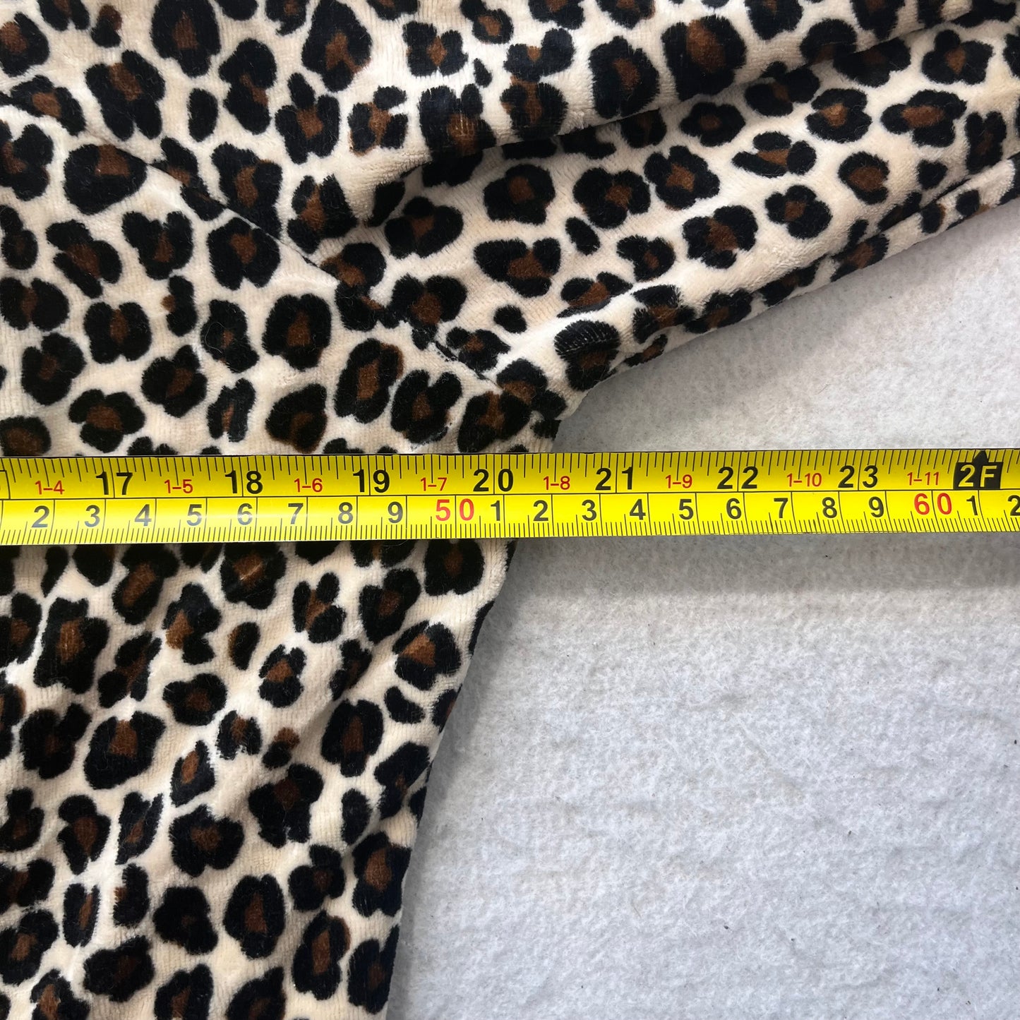 Juicy Couture Womens Leopard Print Velour Tracksuit Set Hoodie & Pant Y2k Size L