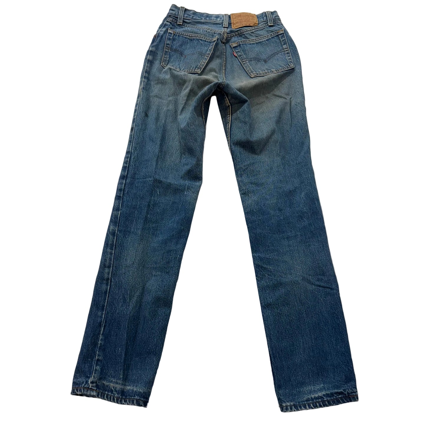 Levi's Strauss & Co. Women's Medium Wash Blue Denim Straight Leg Jeans Size 26