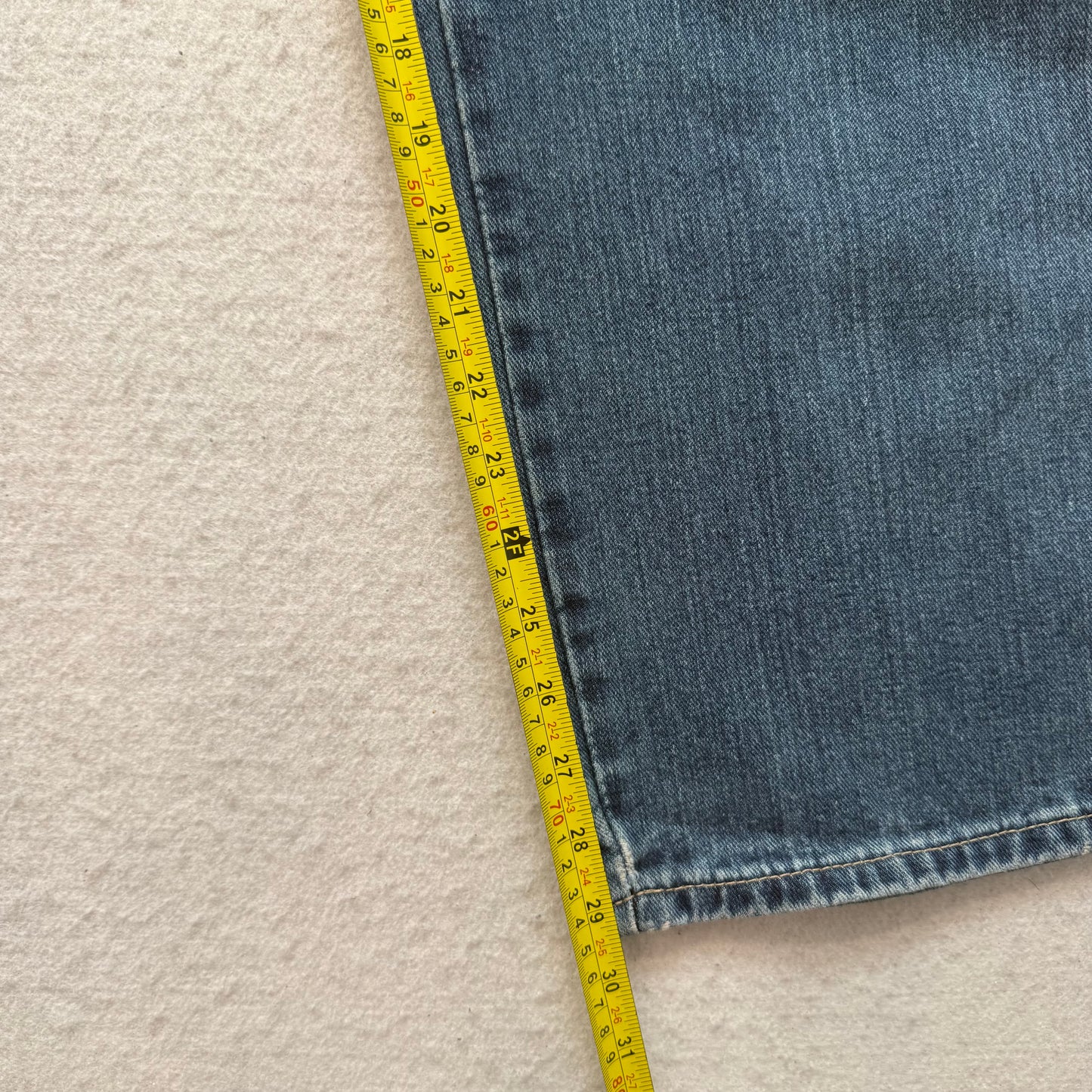 Dickies Men's Blue Denim Carpenter Jeans Pockets Workwear Relaxed Fit Size 36x30