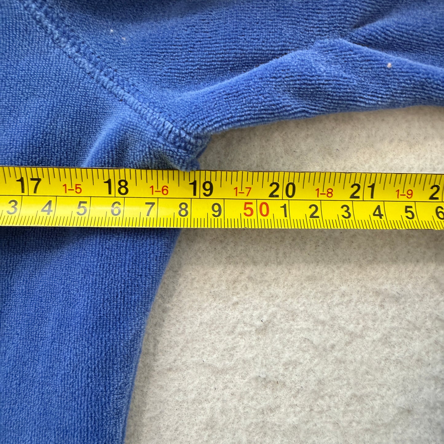 Vintage Juicy Couture Scottie Dogs Women's Blue Velour Zip-Up Hoodie Logo Size L
