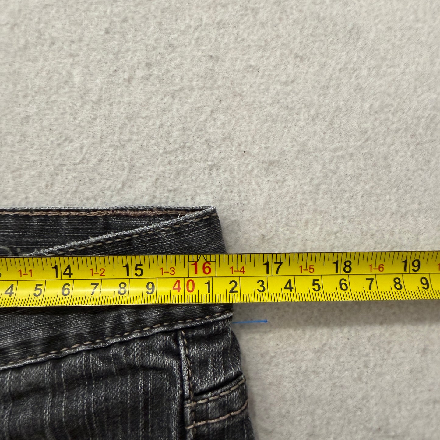 Calvin Klein Women's Black Straight Leg Denim Jeans Zip-Fly Pockets Size 31/12