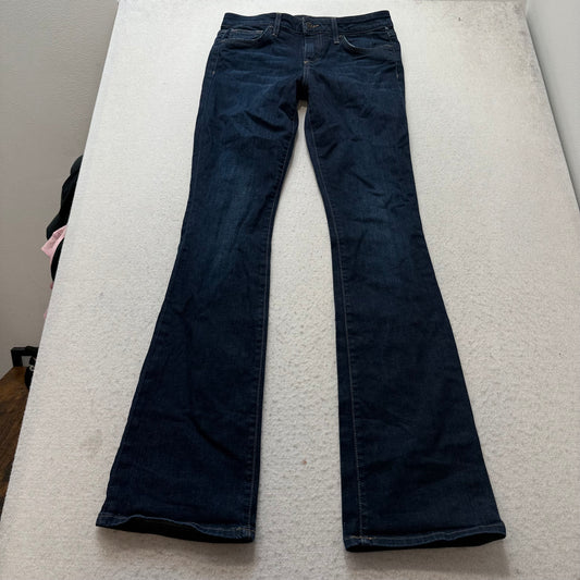 Joe's Jeans Womens Blue Skinny Bootcut Denim Jeans Zip-Fly Classic Size W27