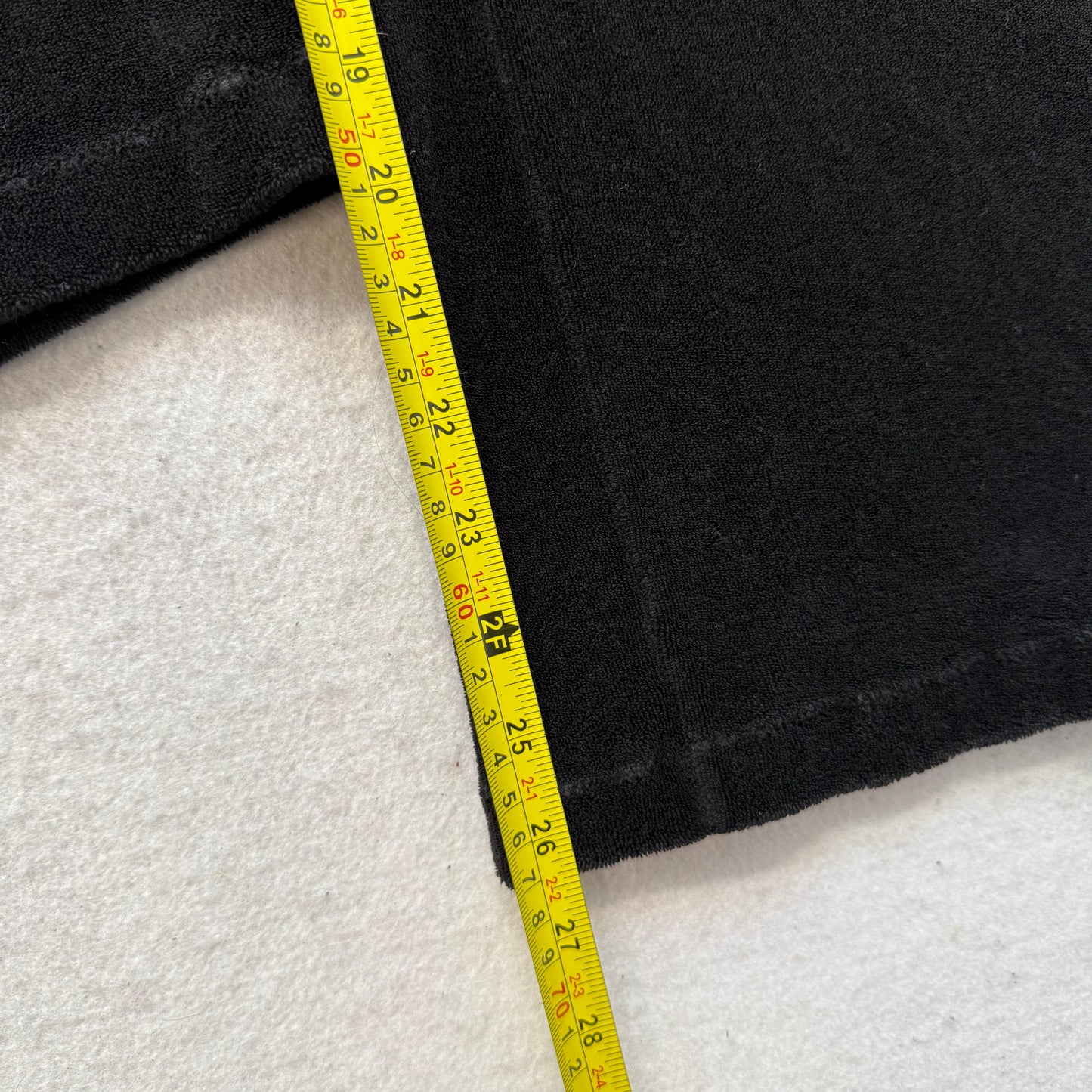 2003 Vintage Juicy Couture Women's Black Terrycloth Capri Sets Loungewear Size M