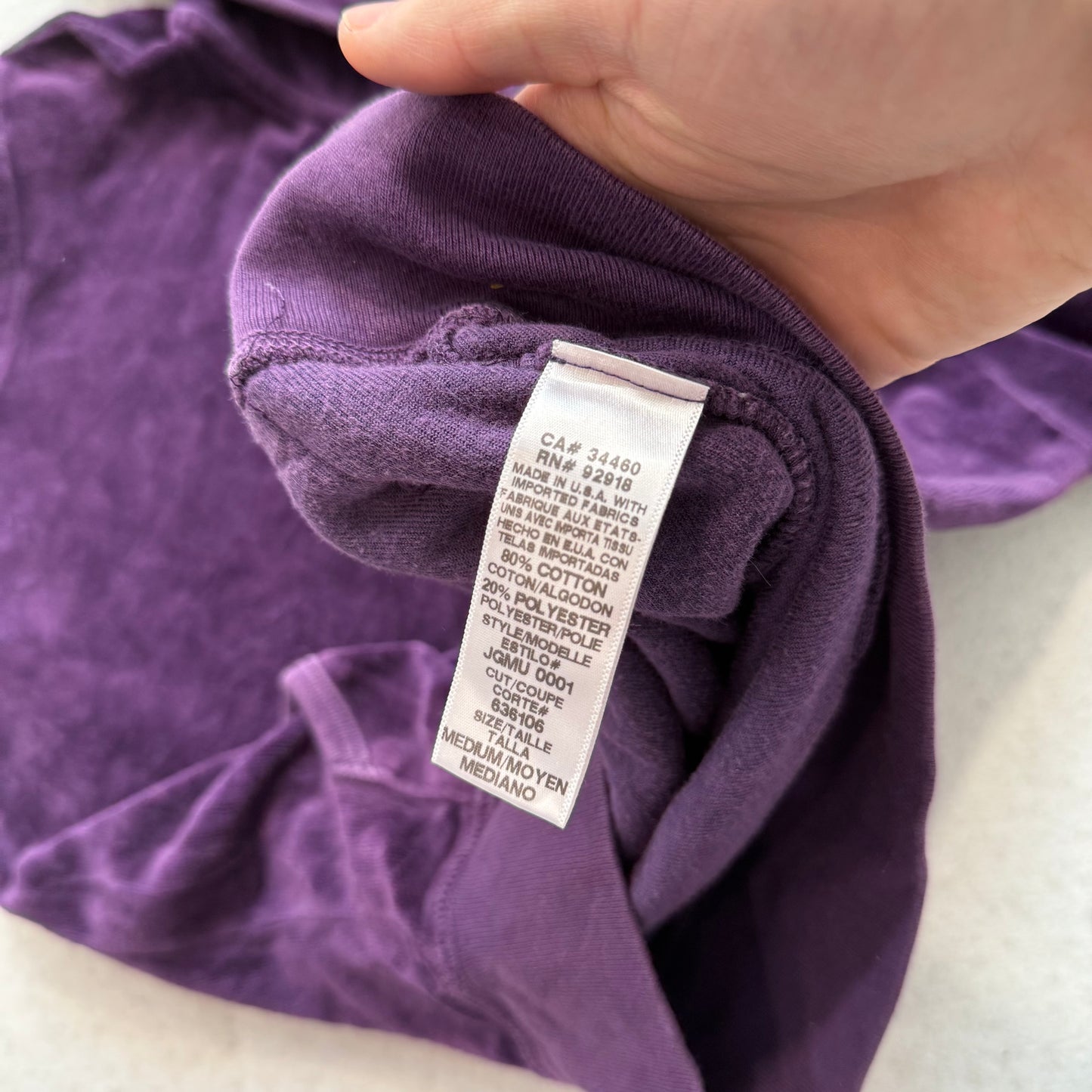 Juicy Couture Scottie Dogs Women's Purple Velour Zip-Up Hoodie Rhinestone Size M