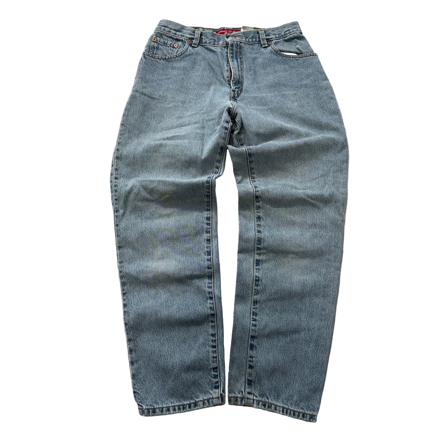Levi's 550 Women's Blue Tapered Leg Denim Jeans Classic Relaxed Pockets Size 12M