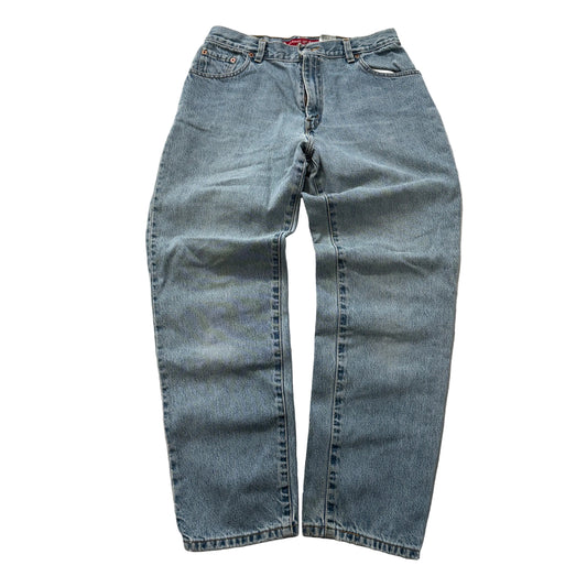 Levi's 550 Women's Blue Tapered Leg Denim Jeans Classic Relaxed Pockets Size 12M