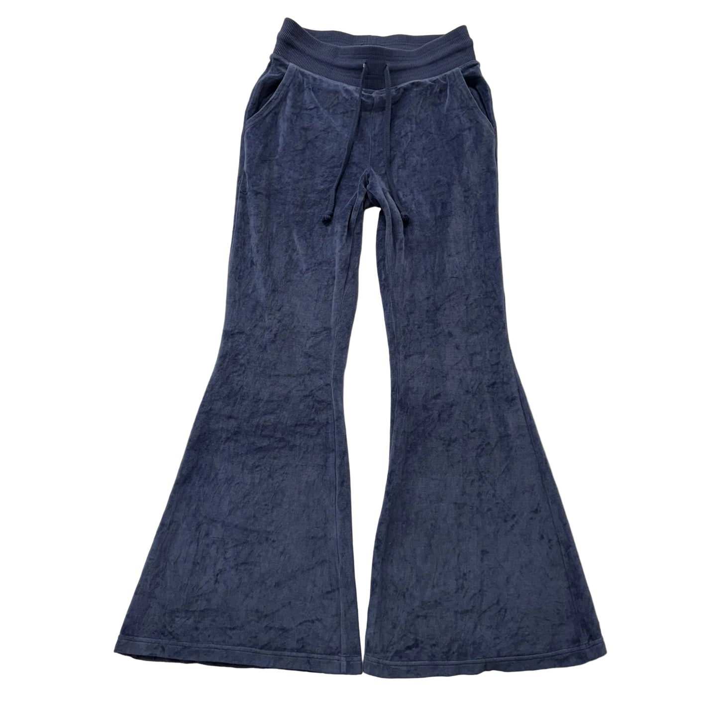 Vintage Juicy Couture blue bell bottom drawstring pants size M