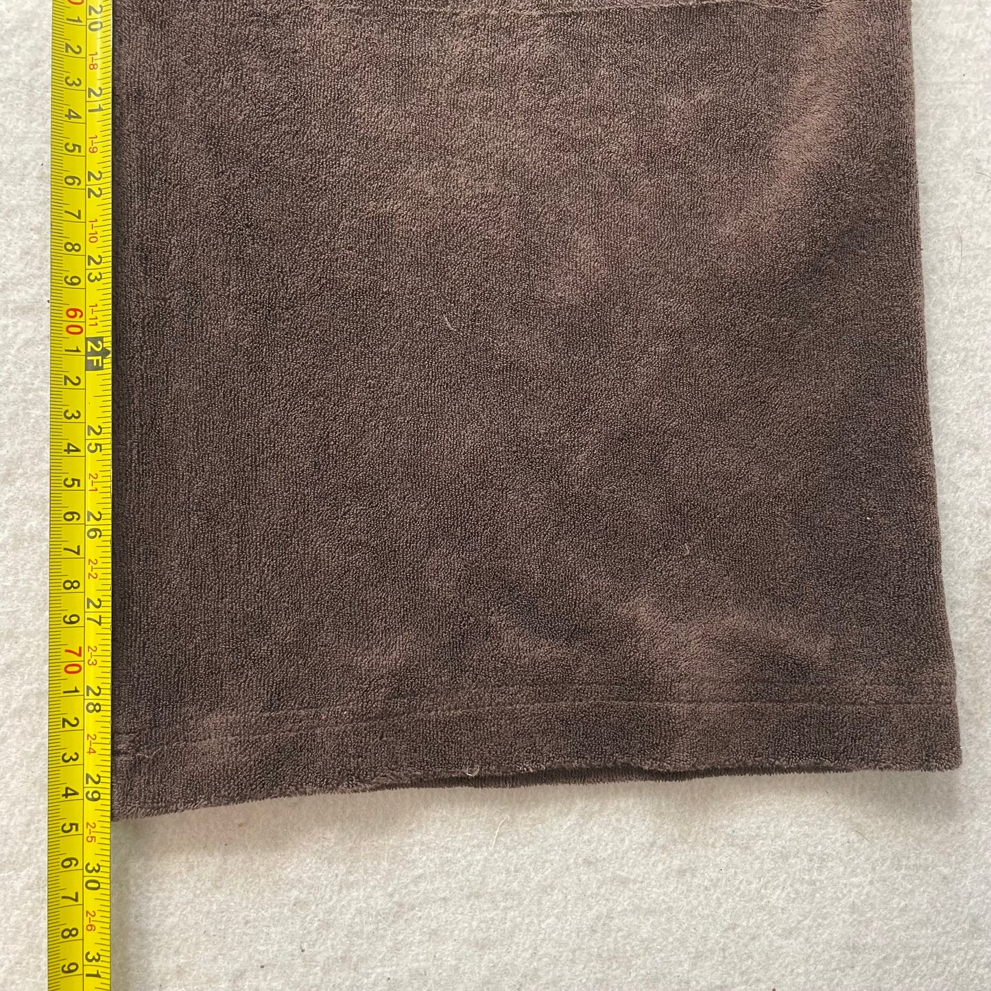 2003 Vintage Juicy Couture Women Dark Brown Velour Flared Leg Track Pants Size L