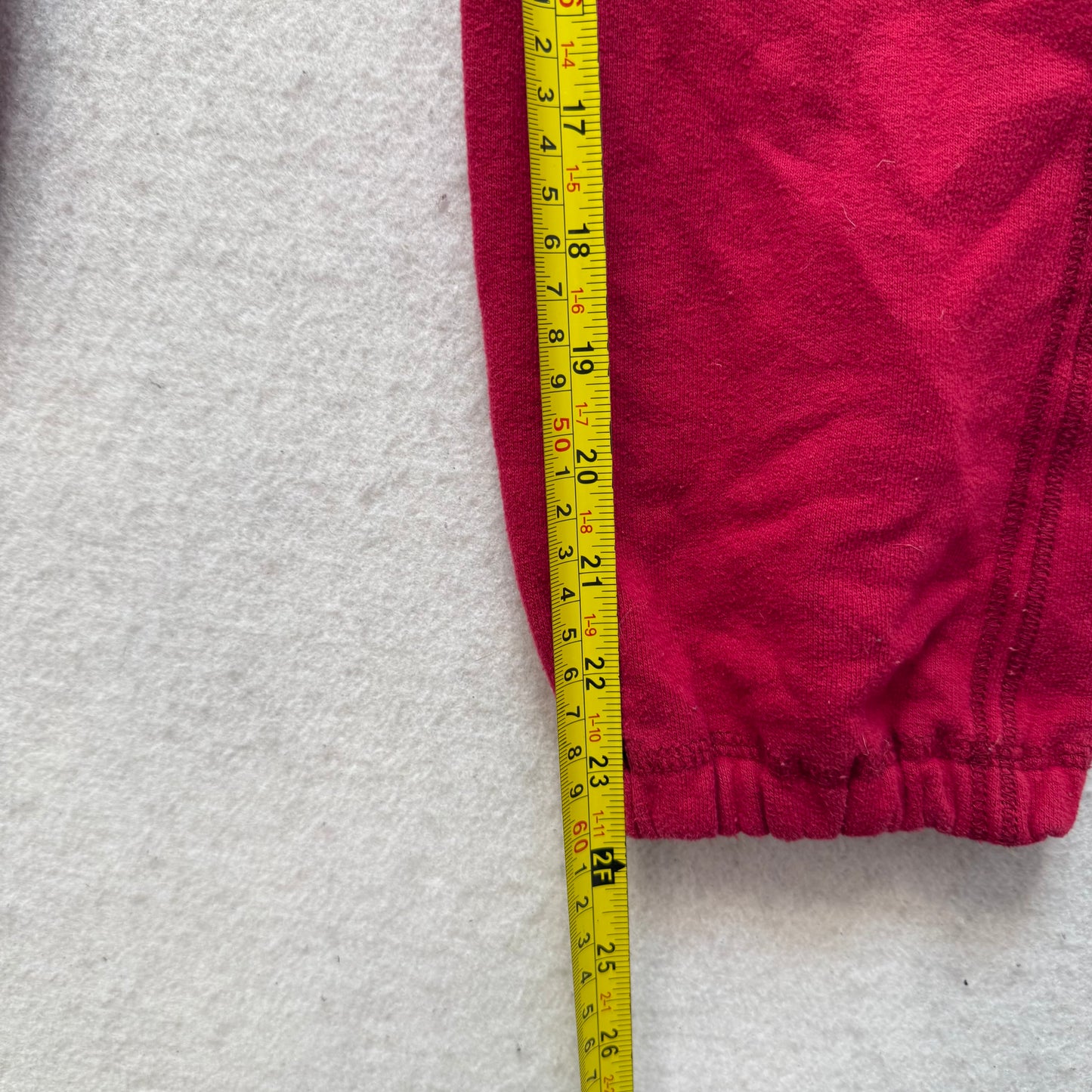 Abercrombie & Fitch Est. 1892 Women's Red Jogger Sweatpants Drawstring Size S