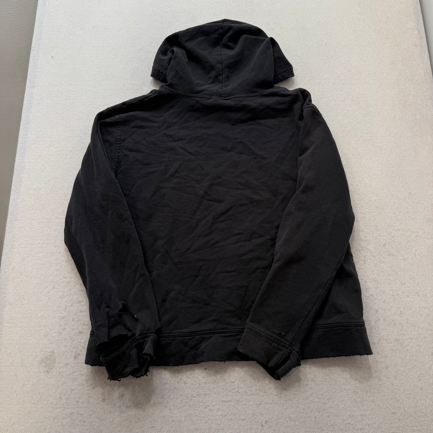 Vintage Disney Eeyore Thank for Noticing Me Graphic Black Distress Hoodie Size M