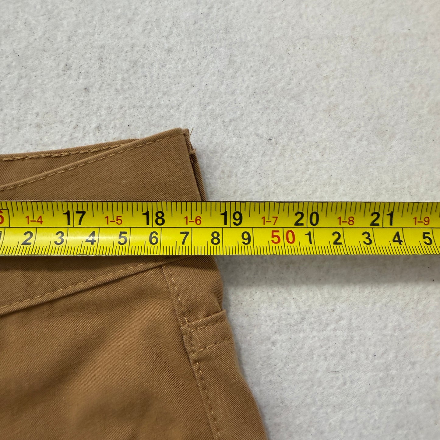 The North Face Men's Brown Chino Pants Straight Fit Pockets Classic Size 36