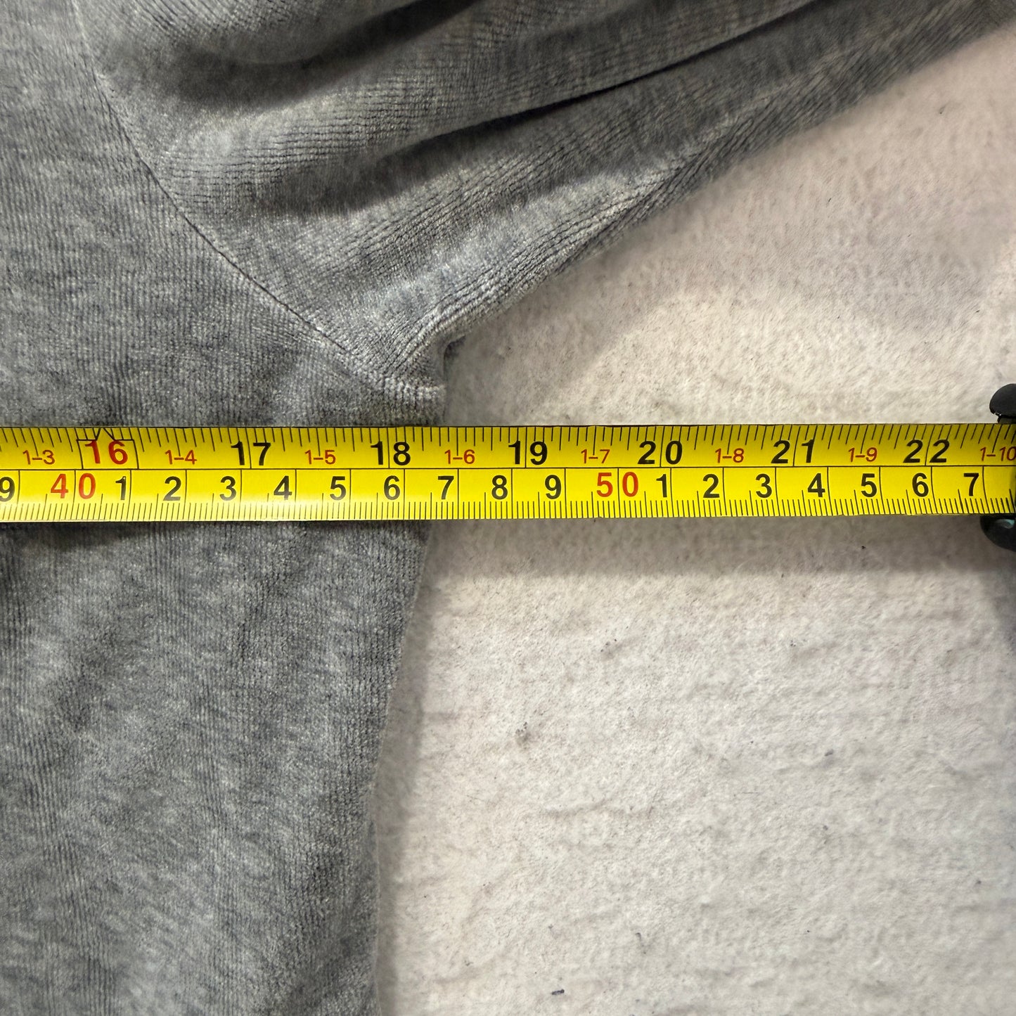 Vintage Juicy Couture Scottie Dogs Women's Gray Velour Zip-Up Hoodie Logo Size S