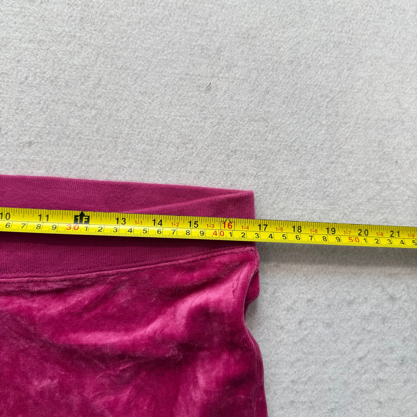 Vintage Juicy Couture Women's Pink Velour Flare Leg Track Pants Loungewear Size S