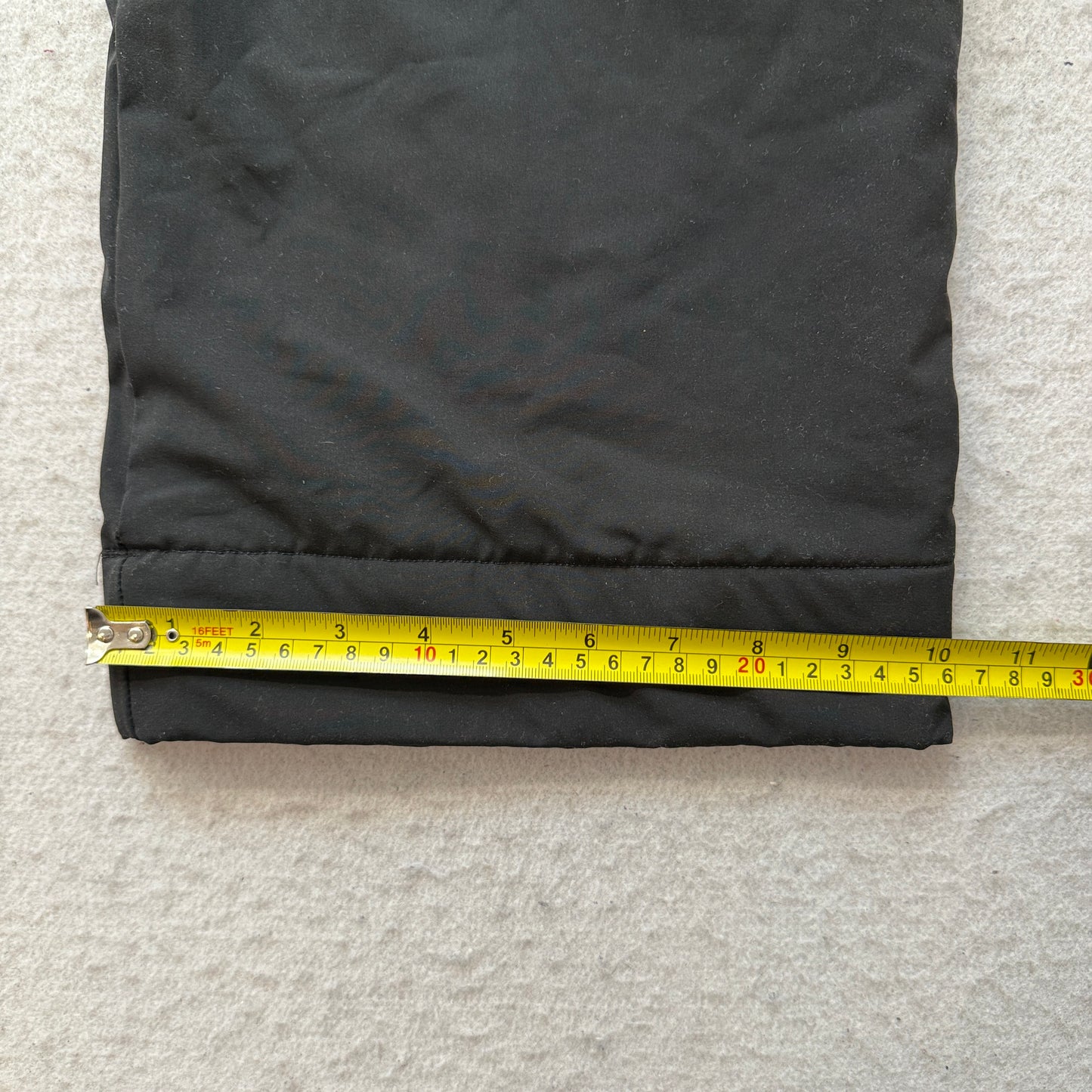 Eddie Bauer Travex Women Black Fleece-Lined Cargo Pant Snap Flap Pocket Size T14