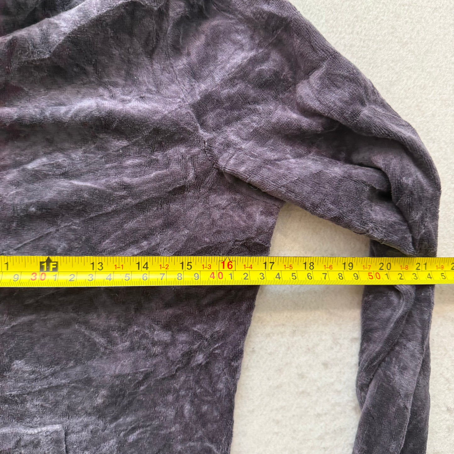 Juicy Couture Womens Deep Plum Velour Zip Up Track Jacket Rhinestone Logo Size M