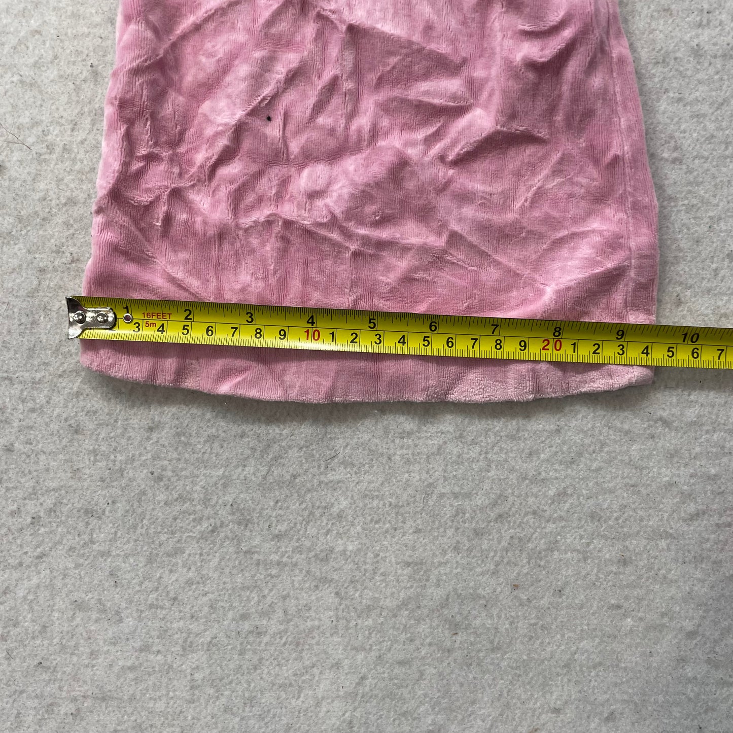Juicy Couture Women's Pink Velour Flared Leg Track Pants Scottie Dog Logo Size M