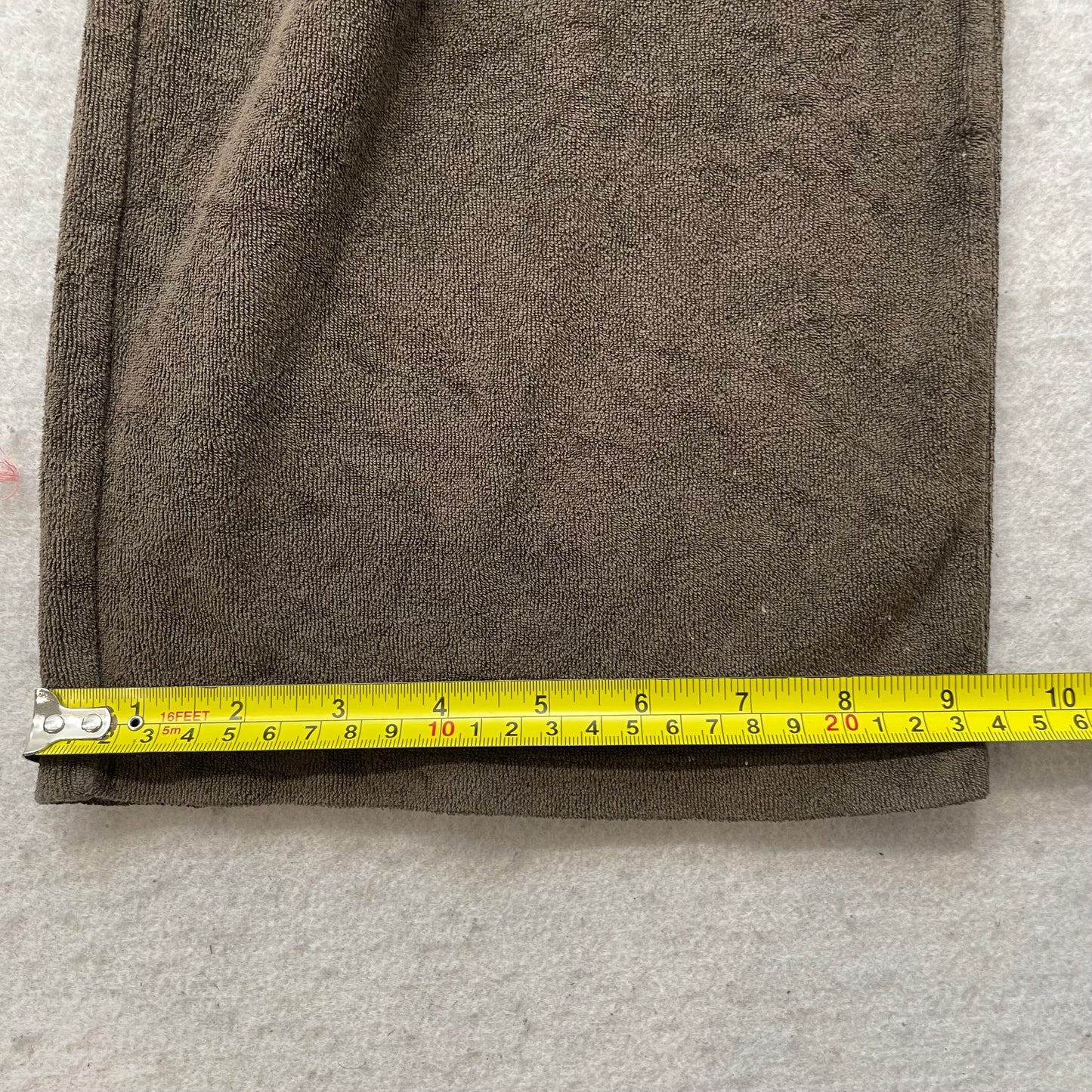 Juicy Couture Women's Brown Velour Flared Leg Track Pants Drawstring Size M