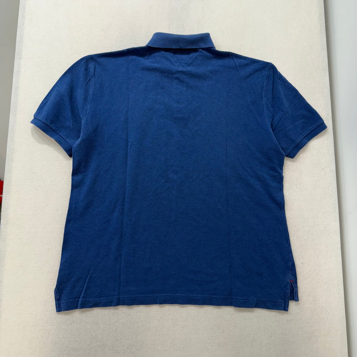 Tommy Hilfiger Blue Classic Fit Short Sleeve Polo Shirt Size XL