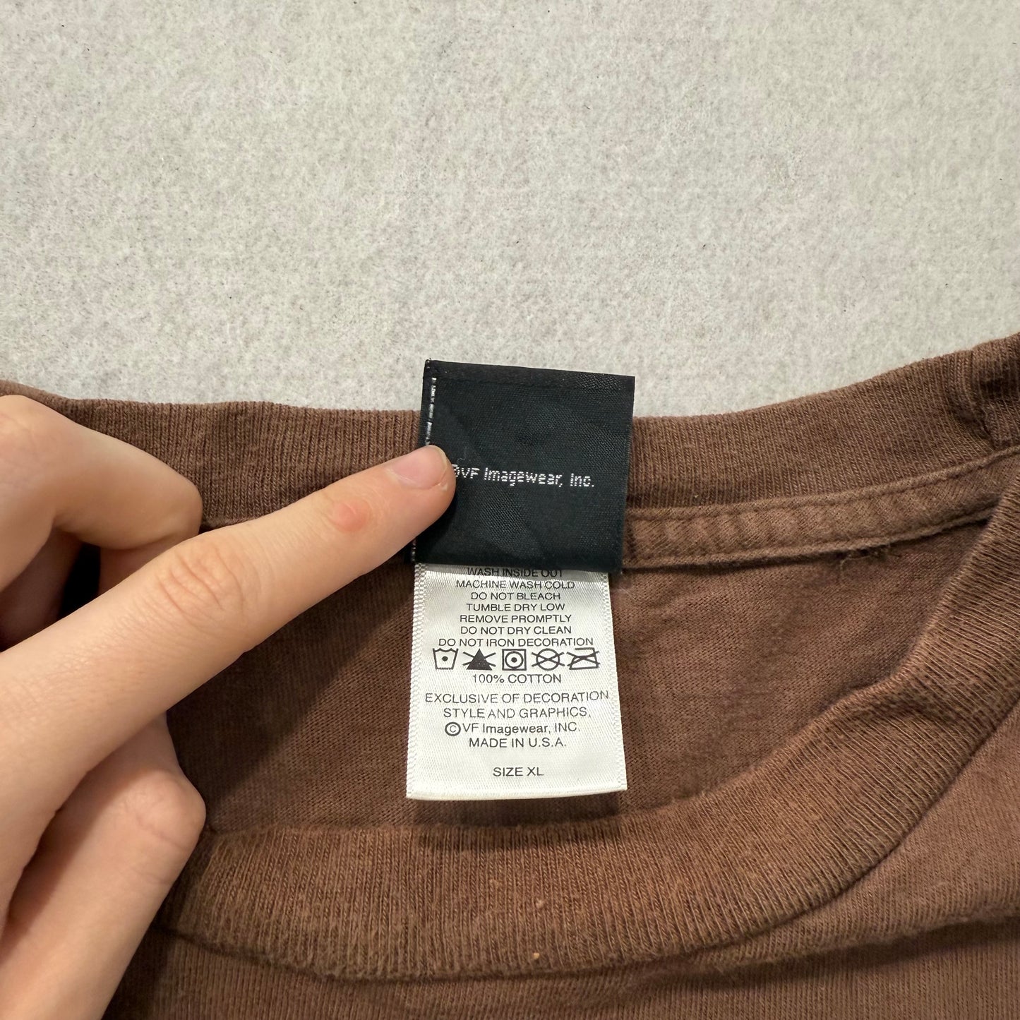 Harley-Davidson Men's Brown Cotton T-Shirt Crew Neck Graphic Streetwear Size XL