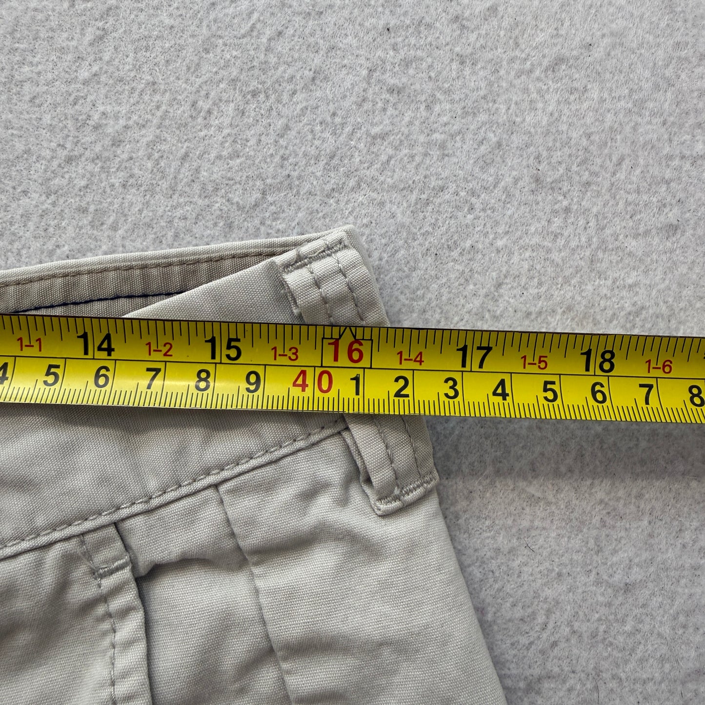 Dockers Men's Tan Straight Leg Cotton Chino Pants Casual Pockets Size W34xL29