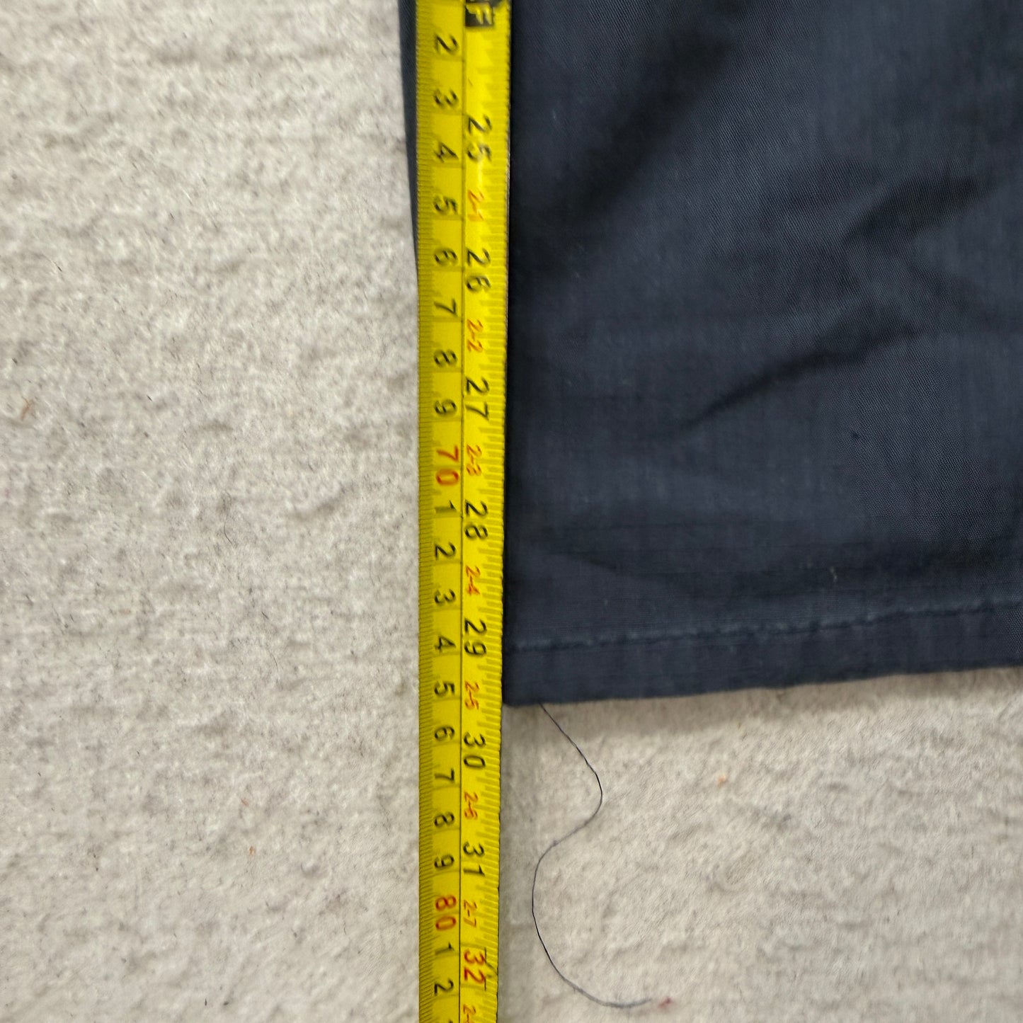 Carhartt Men's Navy Blue Cotton Chino Pants Loose Fit Pockets Classic Size W34