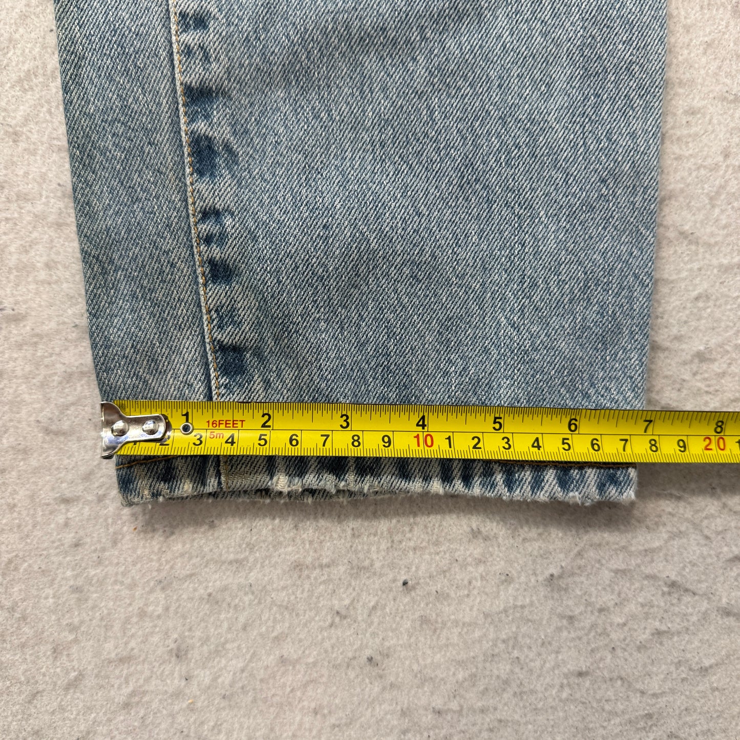 Levi's 550 Women's Blue Tapered Leg Denim Jeans Classic Relaxed Pockets Size 12M