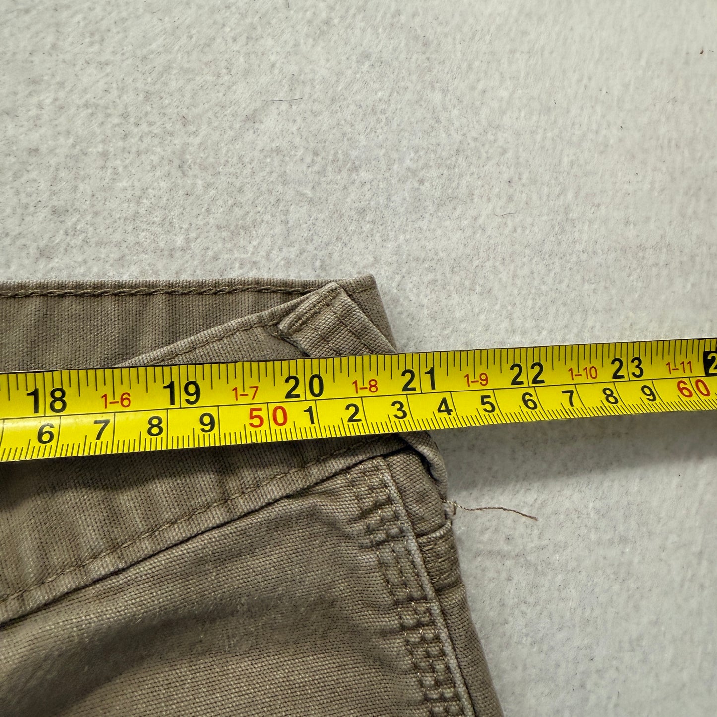 Ariat Rebar M4 Men's Khaki Canvas Workwear Pants Relaxed Straight Fit Size 42x30