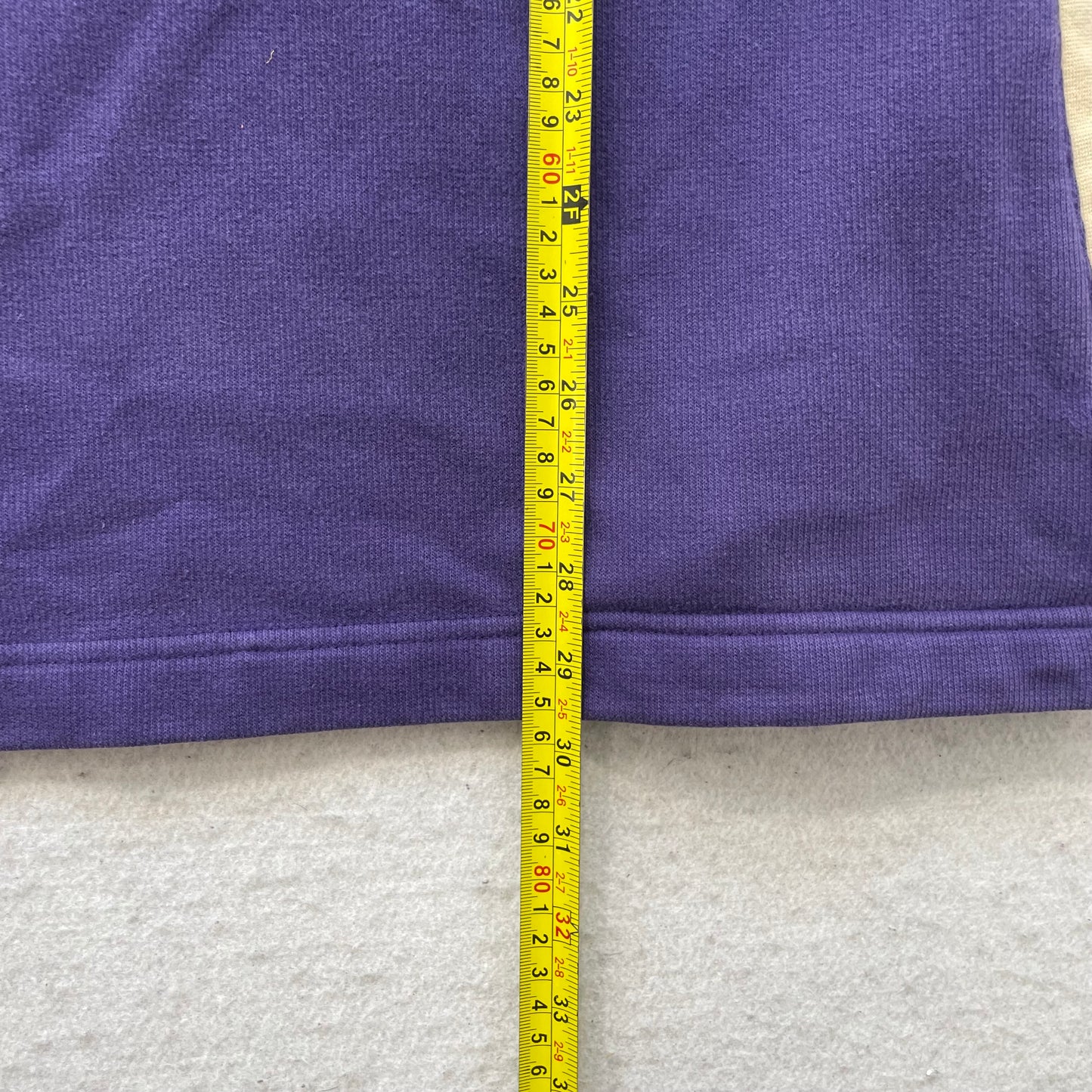 Nike Washington Huskies Men's Purple Pullover Sweatshirt Quarter Zip Size L