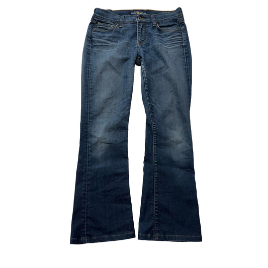 Vintage Lucky Brand Sofia Boot Low Rise Blue Denim Bootcut Jeans Size S